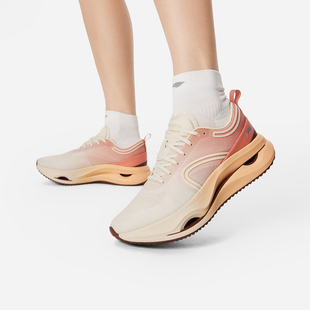 李宁惊鸿跑步鞋女款春季新款轻便网面减震防滑运动鞋ARHV002