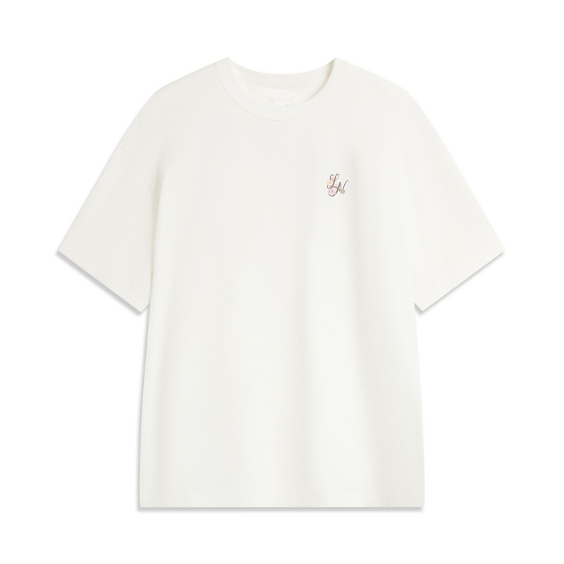 李宁短袖T恤夏女款运动潮流系列时尚简约宽松短袖文化衫AHSV592-,运动服/休闲服装,运动T恤,淘宝优惠券,粉丝福利购,淘宝优惠卷