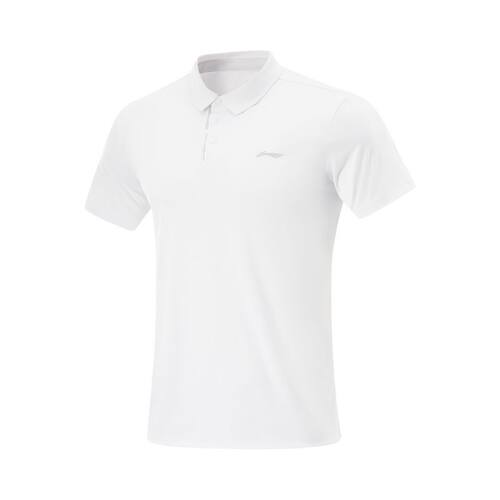 李宁短袖POLO衫男士健身系列排湿速干夏季翻领APLV047