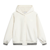 B品 李宁女子运动生活系列休闲宽松百搭针织外套AFDU034 NING