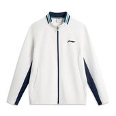 李宁男子春秋网球系列开衫 无帽卫衣潮流时尚 百搭休闲外套AWDUH07