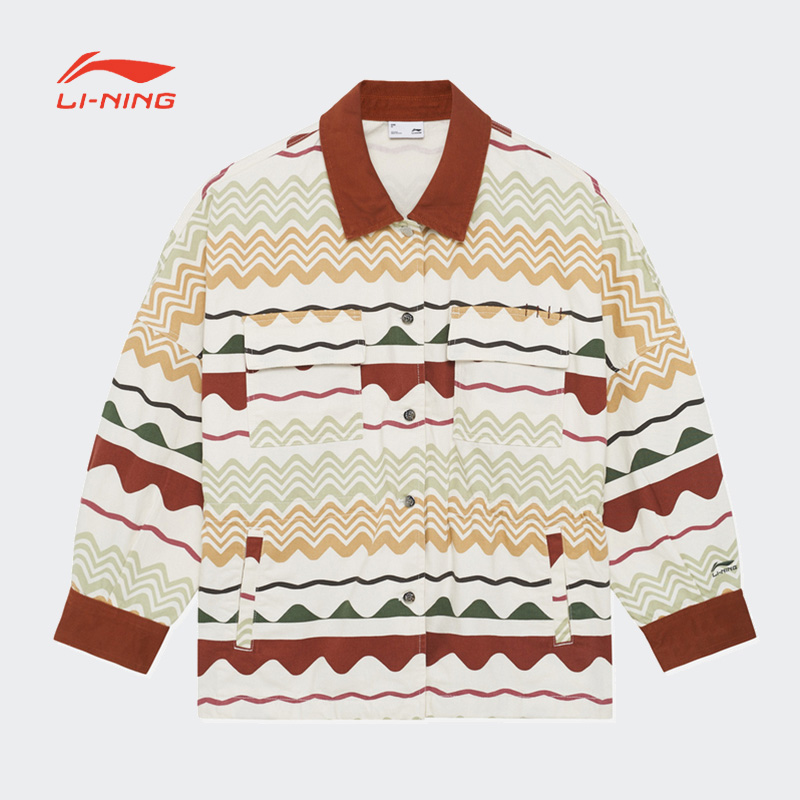 李宁长袖女子长袖衬衫