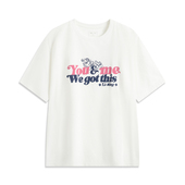 李宁X英雄联盟 B品 宽松T恤ATSV045 You&me联名系列 悠米男女同款