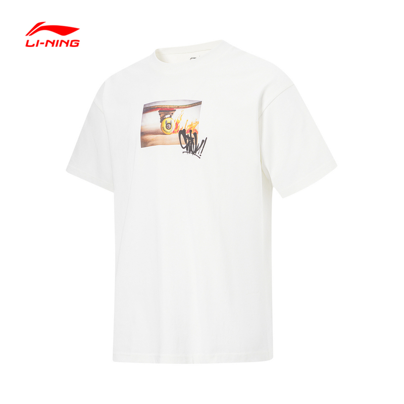 中国短袖运动服李宁圆领