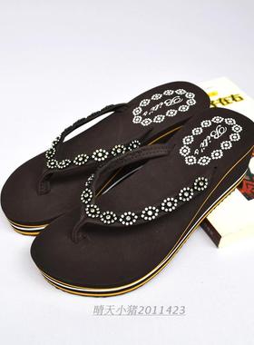 2016新款女士人字拖鞋凉鞋中高跟鞋防滑耐磨牛筋底不臭脚夏季休闲