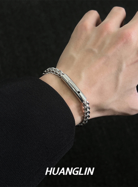 龙骨链钛钢手链男不掉色高级感潮