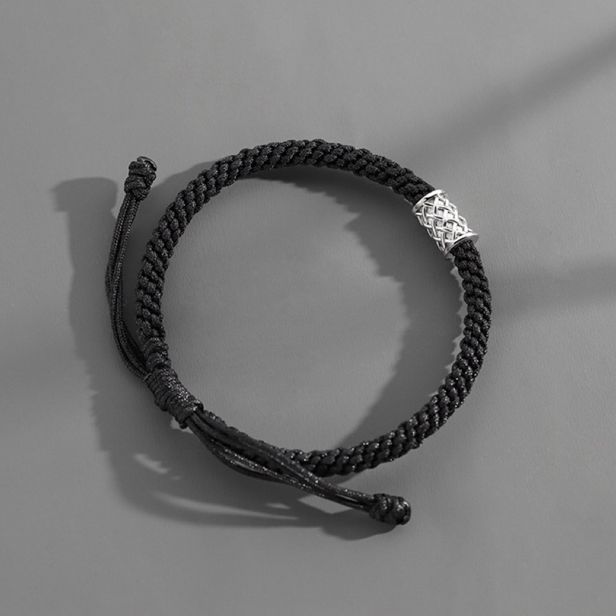 Original bracelet men's trend ins high-end hand-woven men's bracelet personality female niche design boys' jewelry