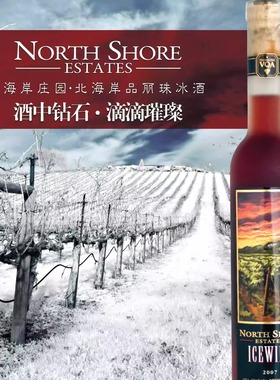 加拿大冰酒 VQA 北海岸庄园 品丽珠 冰酒 ICEWINE