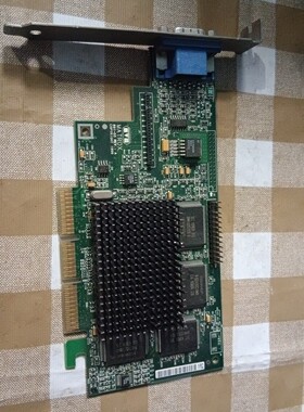 迈创 G400 16M agp vga 拆机老显卡