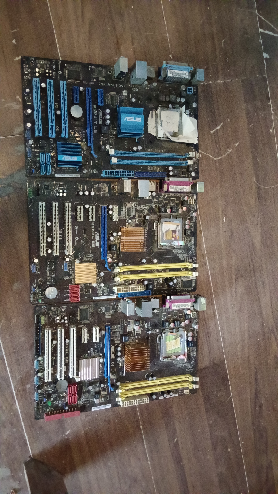 拆机华硕 p5kpl se  p5ql se d2 48元不带CPU后挡板