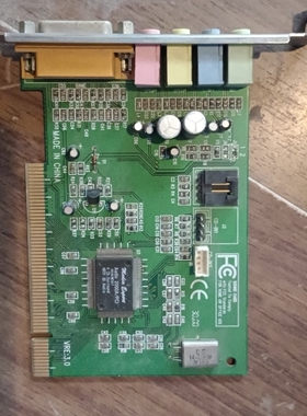 老声卡audio2000 pci拆机