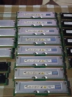 拆机RAMBUS 423针主板内存，一对卖40 512M，1g 100
