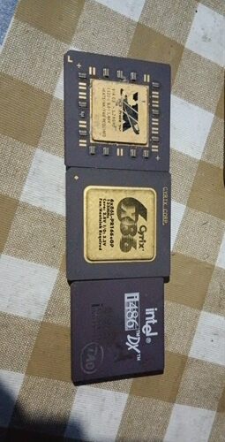via c3 cyrix x686 intel i486 处理器，CPU