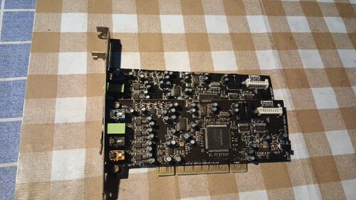 拆机老声卡，PCI接口 SB 0570 30元 sb0410 25元