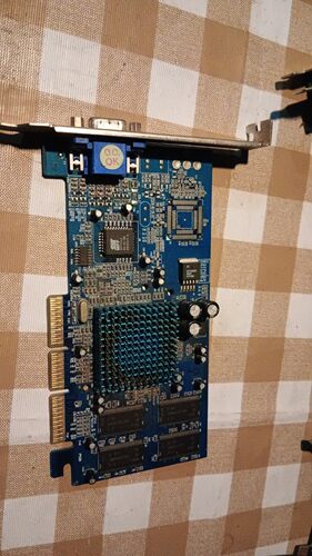 大力神，3d prophet ii MX 拆机老显卡 agp
