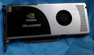 实拍 fx3700 S端 双DVI 6针供电 PCI 256bit 512m quadro 拆机