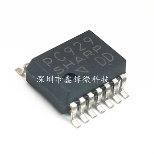 全新进口原装 PC929 贴片SOP14 光隔离器 逻辑输出光电耦合器