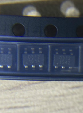 全新 丝印D312 CM1231-02SO SOT23-6 ESD双级静电放电保护管