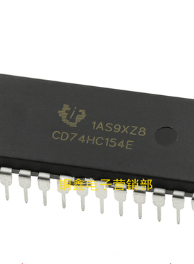 原装 直插 宽体CD74HC154E 4-16线译码器/数据分离器 DIP24