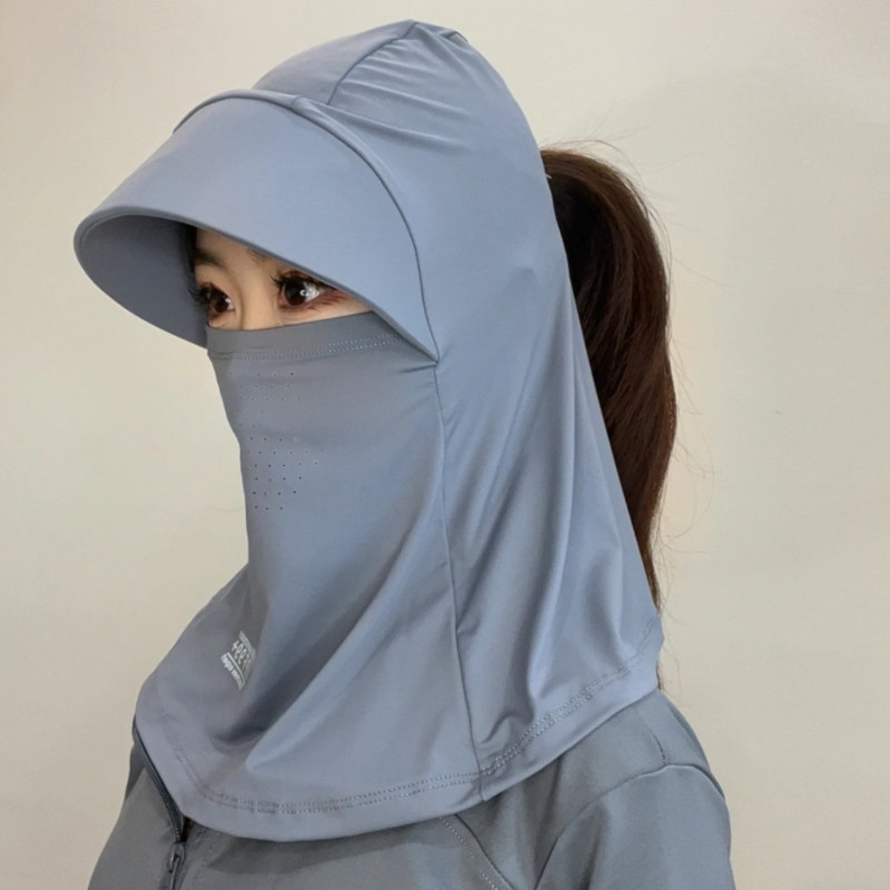 全脸遮阳帽子女夏季防晒帽