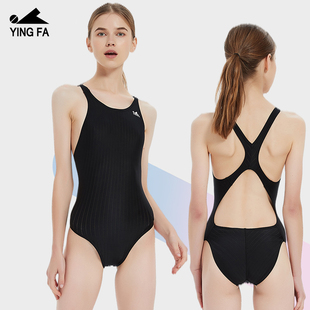 yingfa英发专业游泳衣女士儿童成人速干连体三角泳衣竞技训练泳装