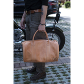 Finder旅行包一激光纸质版 手工皮具图纸 型日式