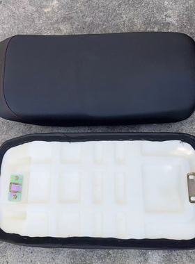 电动车祖玛坐垫踏板车战鹰卓玛坐人坐垫后开一体鞍座锁扣靠背靠垫