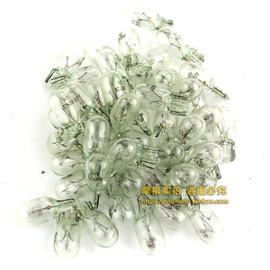 电摩助力车电动车T10卤素雾灯小灯泡仪表灯泡仪表盘灯转向灯珠