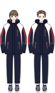 运动装 男生女生冬季 冲锋衣校服 华南实验初级中学 现货