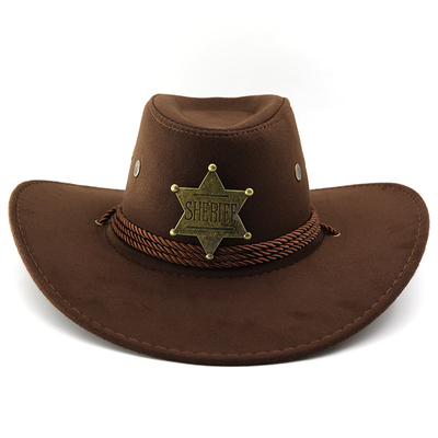 西部牛仔帽草原沙漠旅游帽子