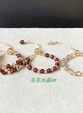 原创款14k包金绕线手工和拉长石