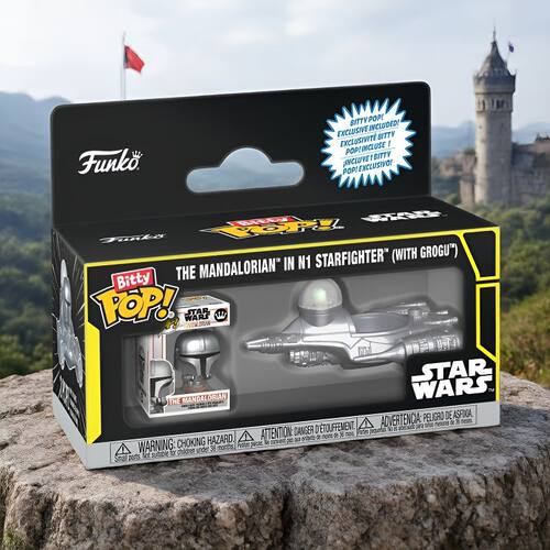 Funko 迷你 POP 骑行款:《星球大战》- N1 型星际战斗机手办礼物