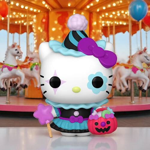 Funko 三丽鸥 POP:凯蒂猫 - 凯蒂猫诡趣款 含追逐款男女手办礼物
