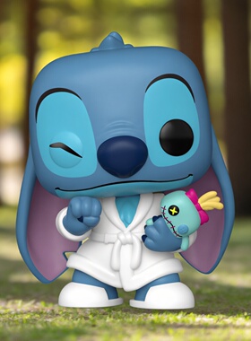 FunkoPOP迪士尼星际宝贝Lilo&Stitch睡袍周边史迪奇圣诞新年手办