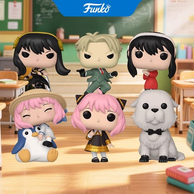 FUNKO POP 共鸣间谍过家家阿尼亚的日常手办盲盒六一礼物