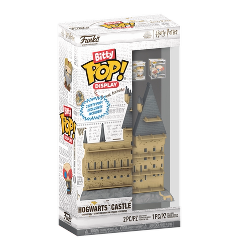 Funko Bitty哈利波特Harry Potter周边霍格沃兹学院场景圣诞新年
