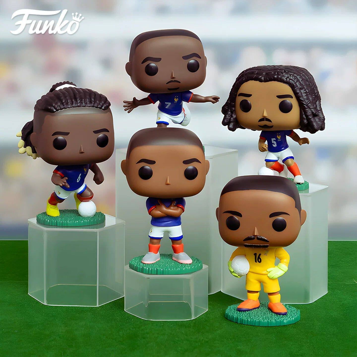 【Funko】足球FIFA世界杯法国队姆巴佩登贝莱球星手办摆件礼物
