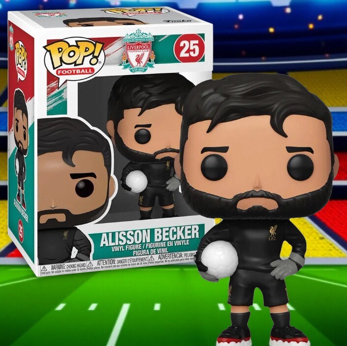 FunkoPOP足球利物浦阿利松贝克尔巴西英超欧冠世界杯搪胶潮玩手办