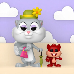 Funko POP狂欢三宝《疯狂动画》- 斯莱皮与斯基皮周边新年礼物