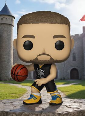 【Funko】丰高POP库里汤普森限定玩偶汽车摆件勇士队美国NBA公仔