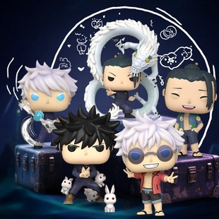 Funko POP咒术回战虎杖悠仁五条悟手办盲盒潮玩摆件圣诞新年礼物