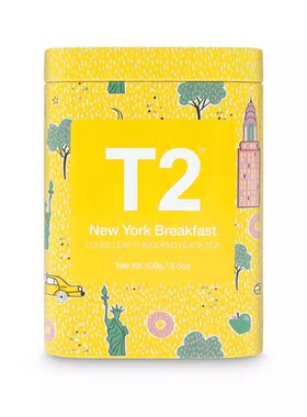 澳洲直邮T2 French Earl Grey Icon Tin法式伯爵经典锡罐茶包礼盒