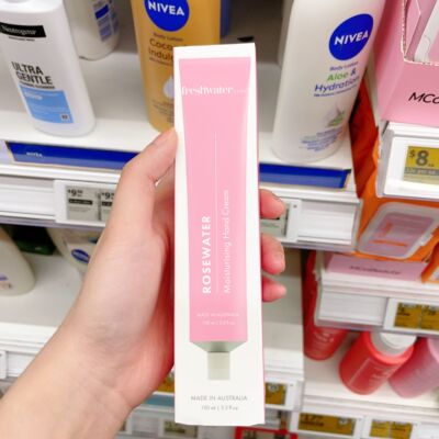 澳洲代购直邮 Freshwater Farm 玫瑰水 柠檬 护手霜 100ml 1支