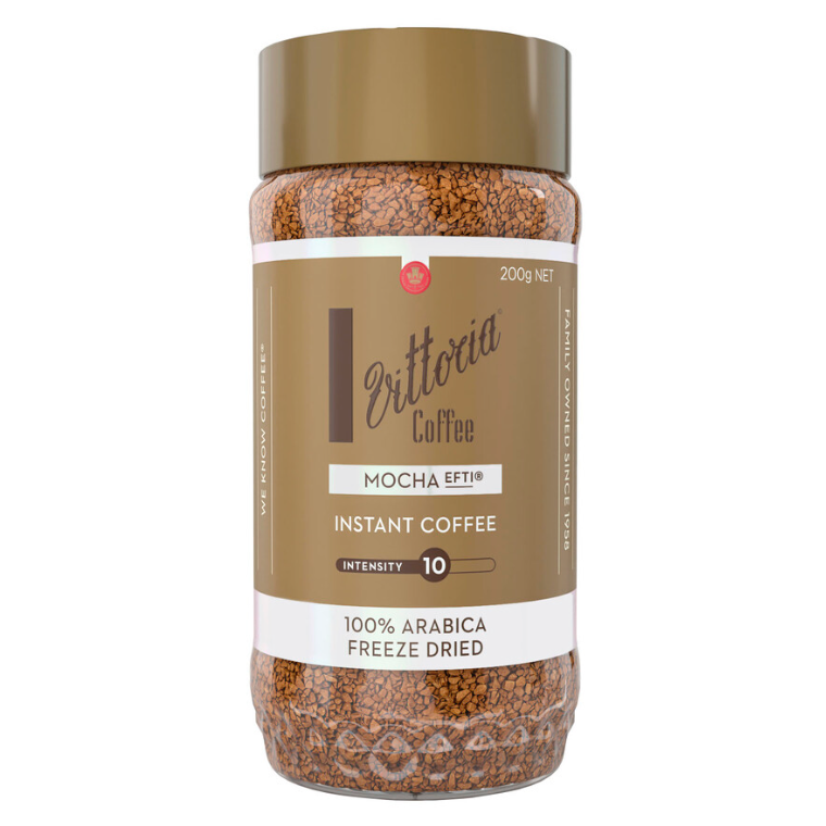 澳洲代购直邮 Vittoria 100%阿拉比卡巴西咖啡豆冻干速溶咖啡200g