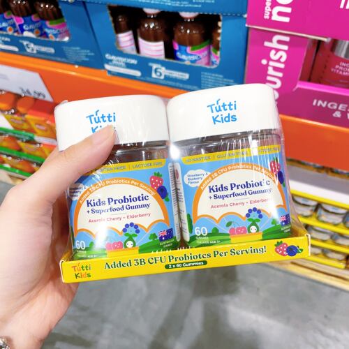 澳洲直邮 Tutti KIds 儿童益生菌软糖 15亿CFU 针叶樱桃 接骨木莓