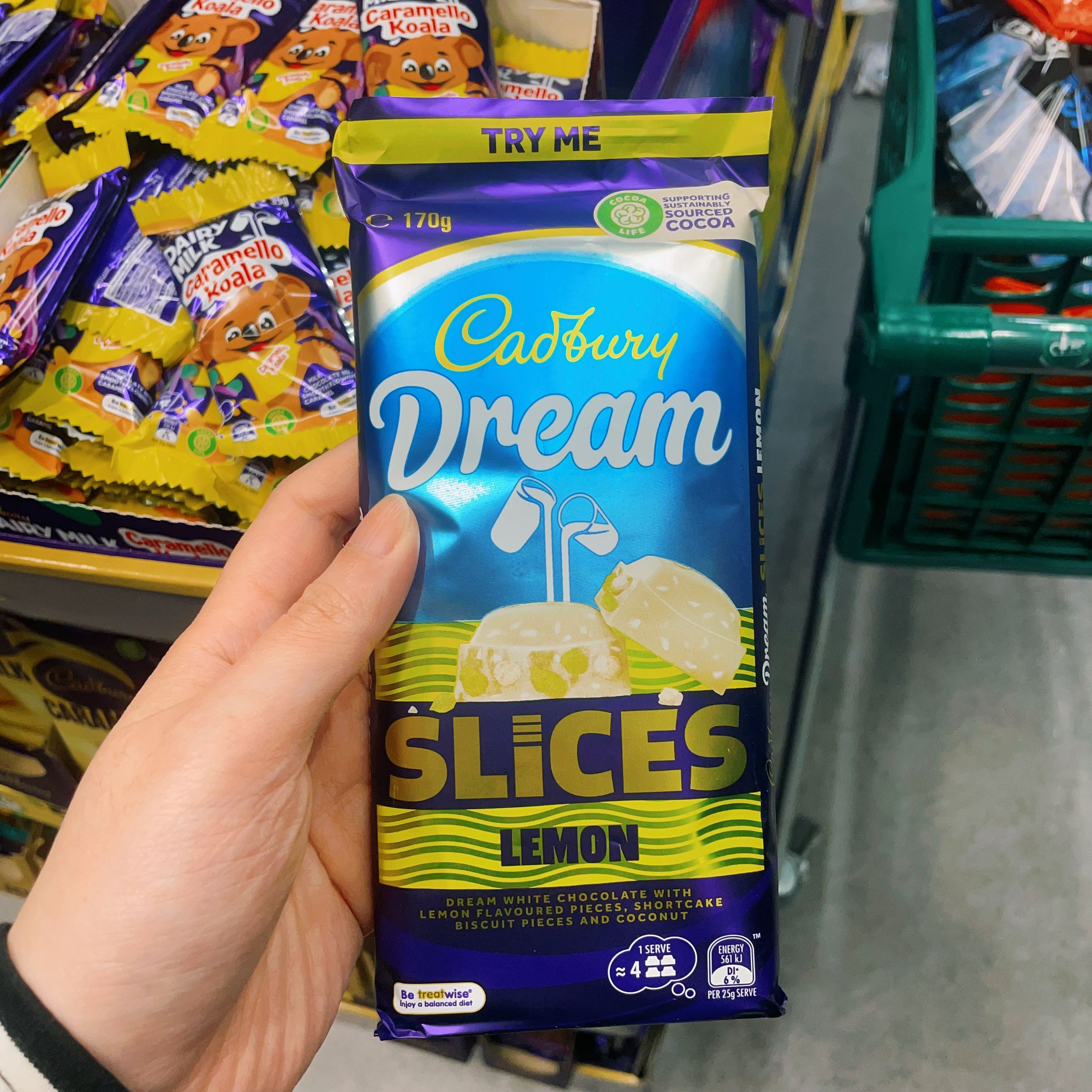 澳洲代购直邮cadbury吉百利caramilk系列dream白巧圣诞限订巧克力