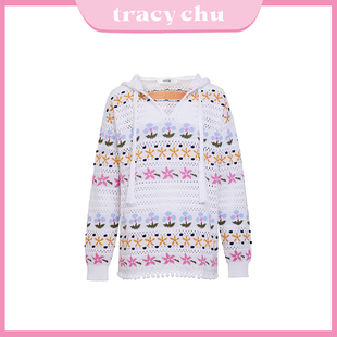 tracy chu  西柚节年度钜惠南法小镇的情书连帽毛衣