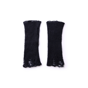 TRACYCHU西柚节年度钜惠混羊驼毛羊毛破碎氛围感装 饰手套