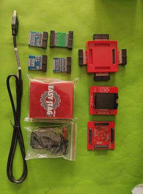 2025版新款EASY jtag plus红色主机+新版Emmc 13合一多功能飞线板