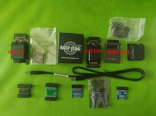 Easy jtag plus编程器原装正品,UFS254,UFS153,Emmc多合一飞线isp